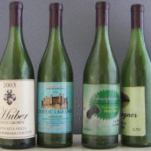 Beverage:  4 bottles of wine (3-1/2″ x 1″ diameter)