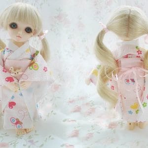 Outfit – White Butterfly Kimono (16cm)