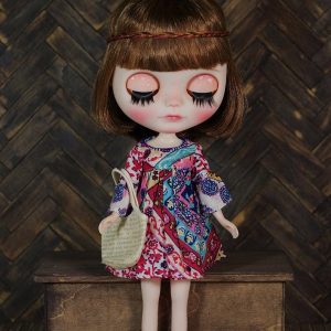 Ylang Garden Bohemian Dress #10 Fits Blythe/Momoko/Etc