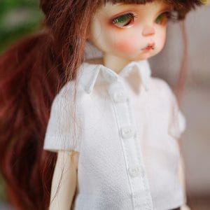 Ylang Garden Short Sleeve Shirt (White) Fits 1/8