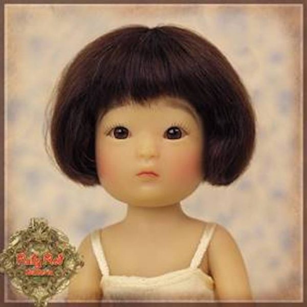 HD0012A Yu Ping Brown Mohair Wig
