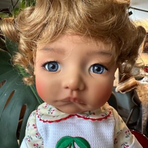 Wee Designs Cherries Outfit Fits Meadowdolls Dumpling & Similar 11″