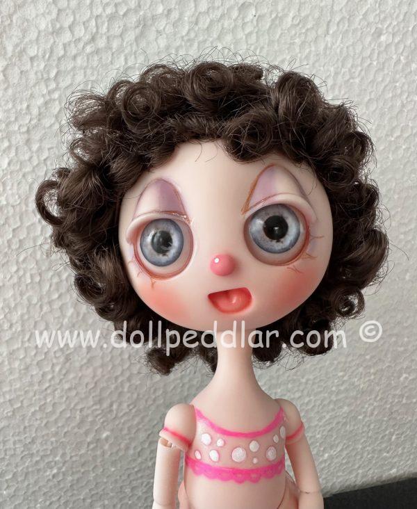 Ruby, Magical Musical Lady 23cm (9") Pink Petal Resin PROTOTYPE handpainted by Nefer Kane - Image 9