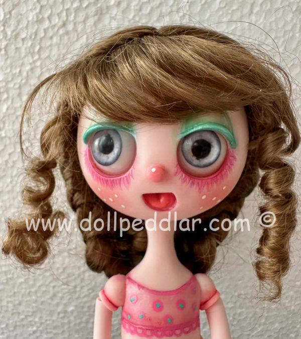 Ruby, Magical Musical Lady 23cm (9") Pink Petal Resin PROTOTYPE Handpainted by Nefer Kane - Image 7