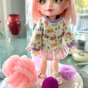 2022 MDCC Melo Centerpiece by Atelier Monomi Fresh Skin Resin + Resin Base Full Set 6″ (15cm) LE5