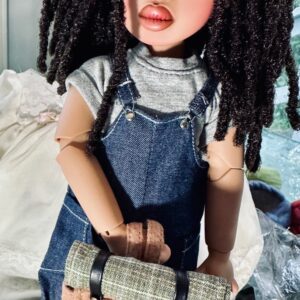 2022 MDCC Friendship Comes in All Colors Amara Resin BJD from Kim Arnold Trinket Box LE20