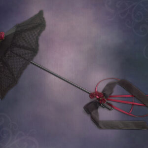 Evangeline Ghastly Evening Rose Umbrella