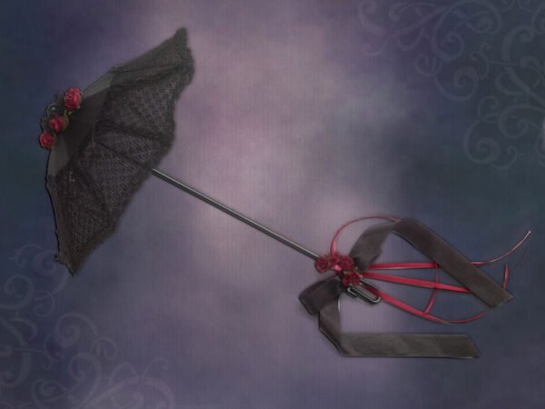 Evangeline Ghastly Evening Rose Umbrella