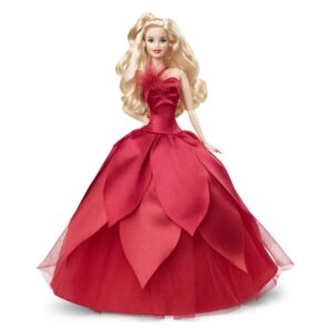 HBY06 2022 Holiday Barbie Blonde