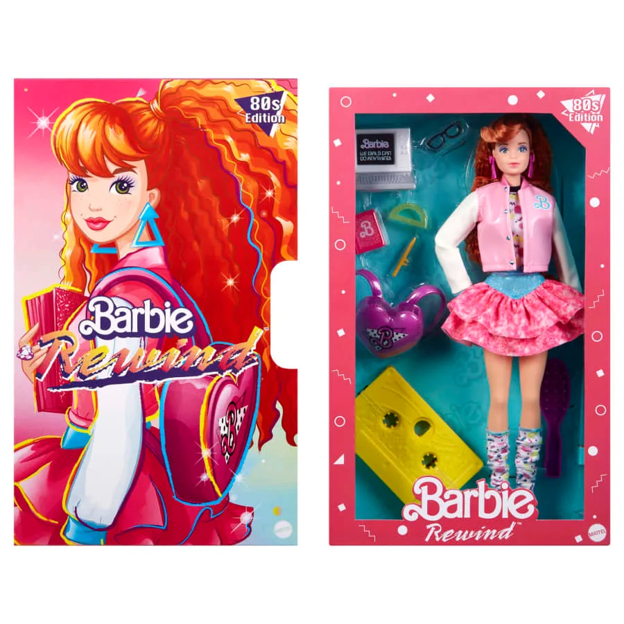 HBY13 Barbie Rewind 80's Edition (Red Crimped Hair) - Image 3