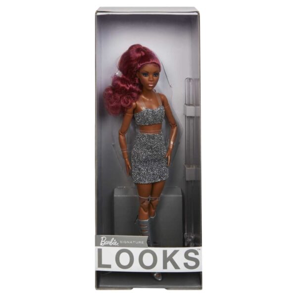 HCB77 Barbie Looks Model #7 (Petite/Curly Red Hair) - Image 4