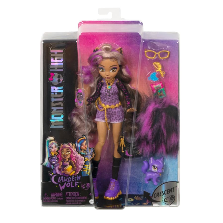 Monster High 17 Large Clawdeen Wolf Doll 