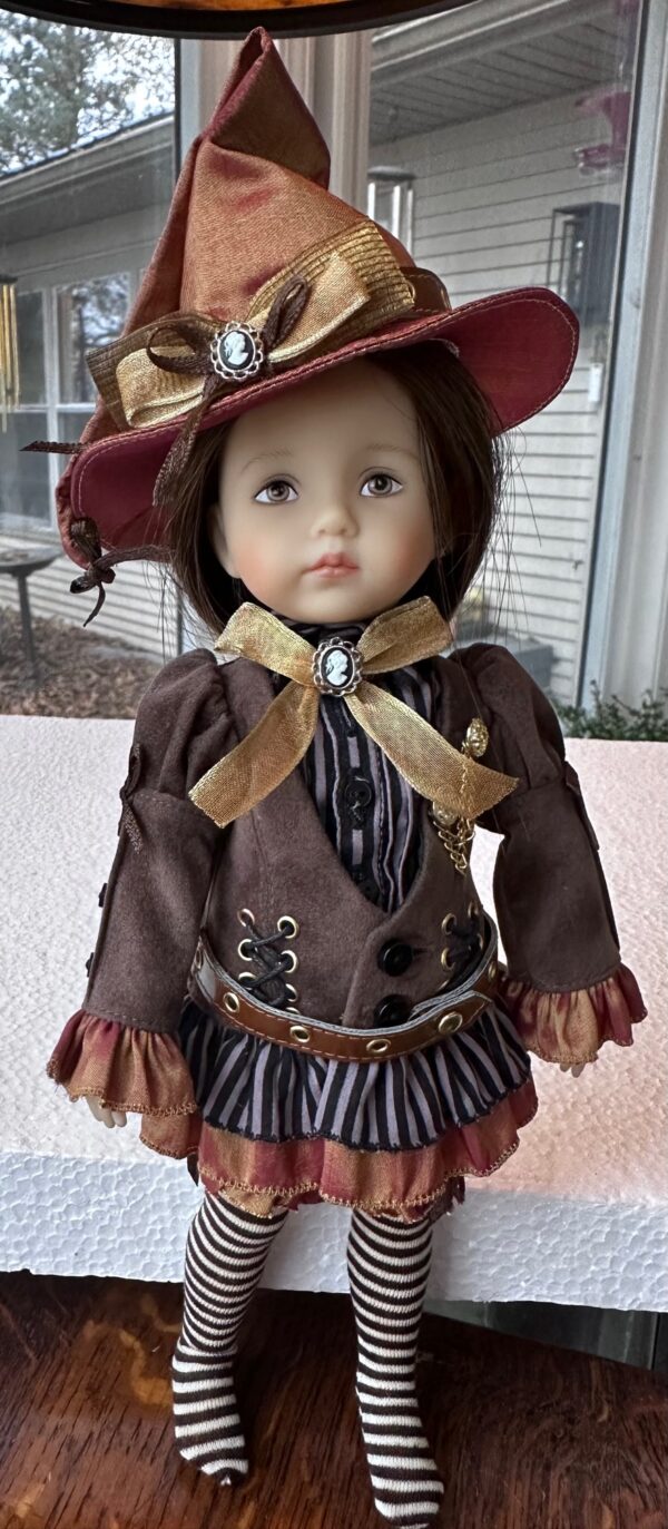Boneka Monday's Child  Andy 10" dressed in DollHeart "Happy" Outfit Mint - Image 6