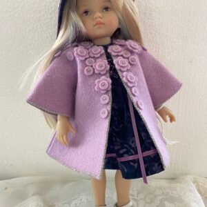 Boneka ‘Peony ‘ dressed in lavender and dark violet ensemble (Tuesday Sculpt) 10″ NEW MINT