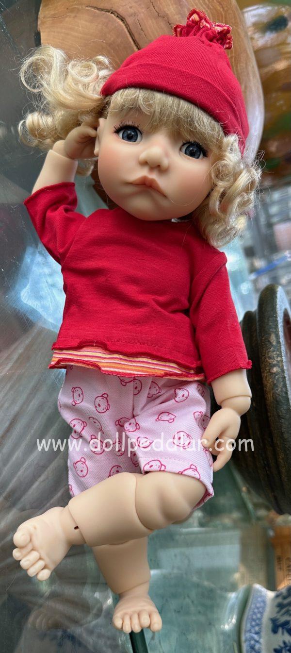 Meadowdolls Moppet TIA Honey Resin BJD Nude 15" - Image 6