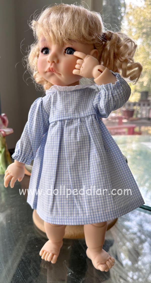 Meadowdolls Moppet TIA Tan Resin BJD Nude 11" NEW Mint - Image 6