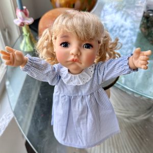 Meadowdolls Moppet TIA Tan Resin BJD Nude 11″ NEW Mint