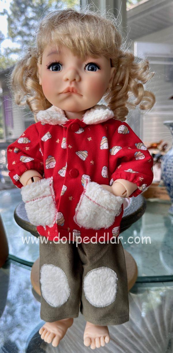 Meadowdolls Moppet TIA Honey Resin BJD Nude 15" - Image 7