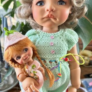 Meadowdolls Dumpling TIA Tan Resin BJD Nude