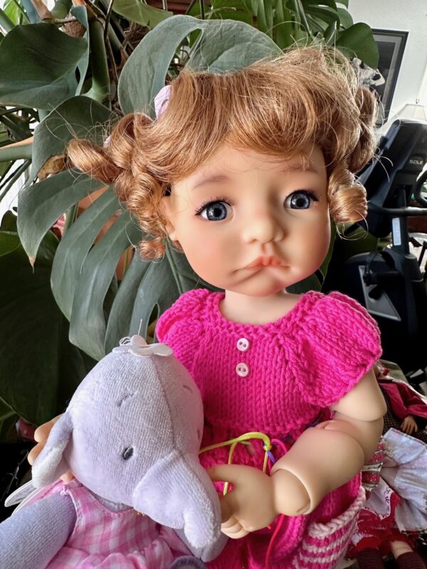 Meadowdolls Moppet TIA Honey Resin BJD Nude 15" - Image 4