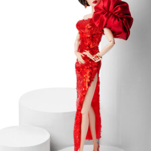 2022 WClub East 59th Legacy Burnt Champagne Part 2 Victoire Roux  RED GOWN ONLY