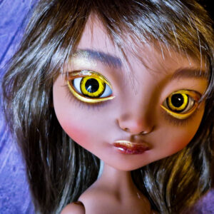 Amber, Three Wise Girls for this Christmas, Chocolate Diva Resin,  Painted by Nefer (PREORDER)