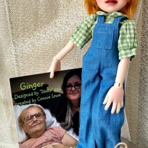 2022 MDCC Connie Lowe Small Ginger Resin BJD Stella’s Sister LE60