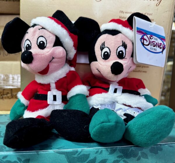 Christmas Mickey Mouse & Minnie Mouse