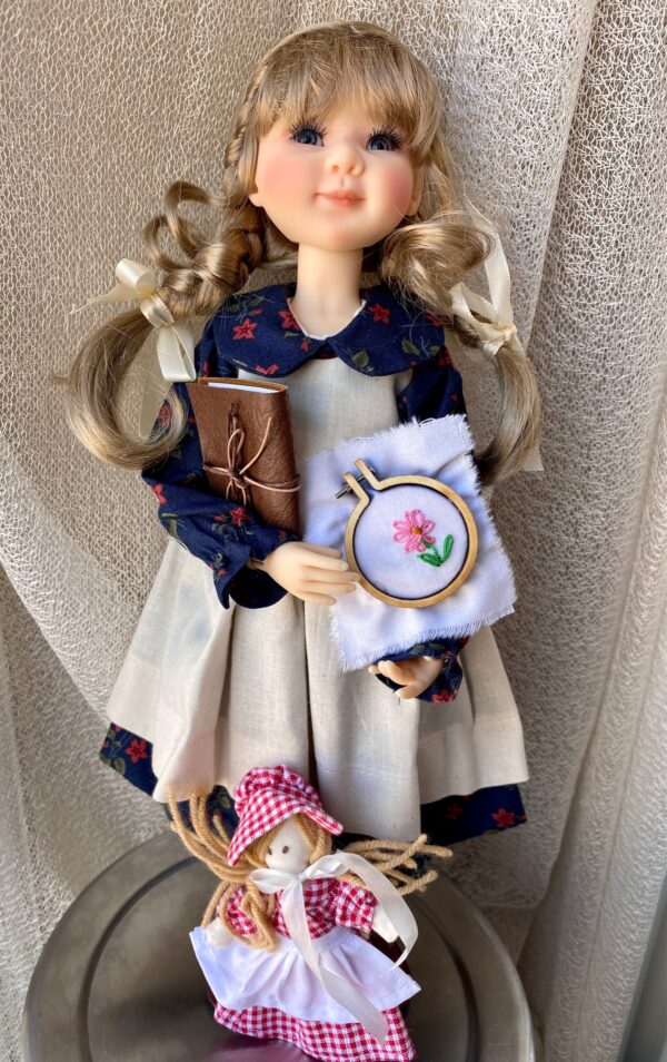 "Shy on the Prairie"  Multi-Piece Set  fits 13.3" dolls including Tween & similar size Tween Outfit  NEW MINT. NO DOLL - Image 4