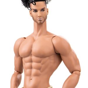 JHD Adonis 24K Magic Gift Set NUDE DOLL ONLY w/Box/Shipper & Stand