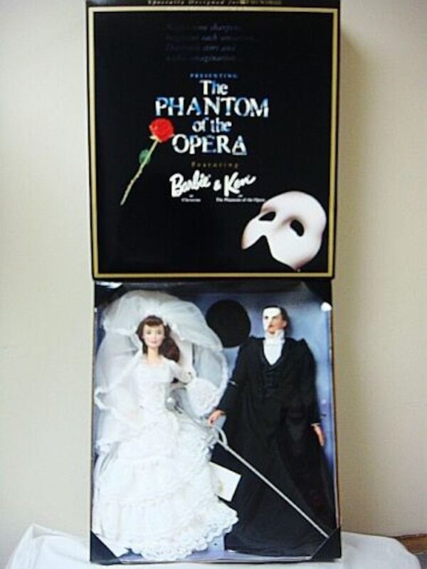 Phantom of the Opera Barbie and Ken Doll Set FAO Schwartz Limited Edition 1998 MINT NRFB - Image 8