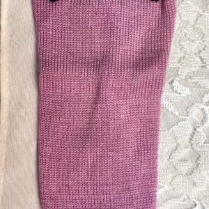 Tyler Wentworth RTW Knit Cocktail Dress w/Beading 16″ Mint/No Box