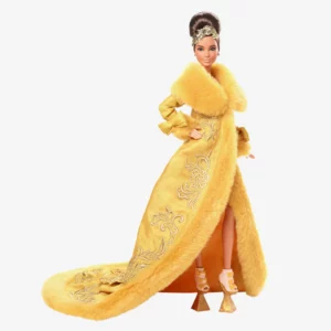 HBX99 Barbie Club Exclusive  Guo Pei Gold Gown  NRFB In Shipper