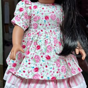 Sophia American Girl size Play doll wearing one of a kind outfit  18″