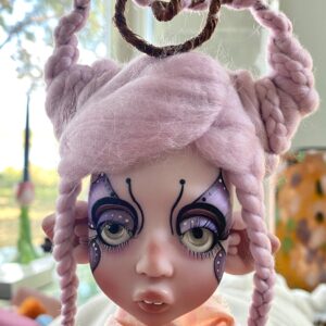 Sculpture Wig Lavender size 6-7 handmade