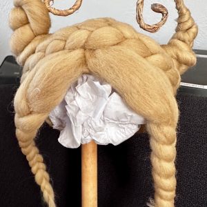 Sculpture Wig  HONEY BLONDE size 8-9 handmade