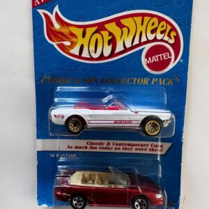 Avon Exclusive 1995 HOT WHEELS Father and Son Collector’s Pack ‘65 & ‘96 Mustangs RARE