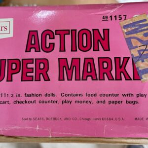 Sears “Action  Super Market” Vintage 1970s NRFB** Made in Japan. Mint & Complete