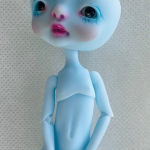 Circus Kane NANCY LUNA 6″ (15cm) Blue resin Glow in the Dark #A  Faceup by Nefer NUDE One of a Kind