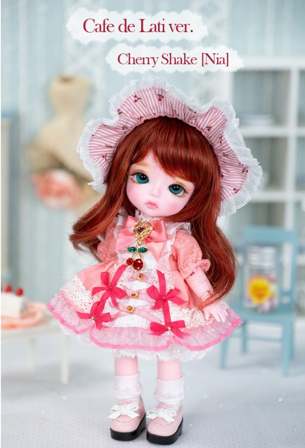 Lati Yellow Cafe de Lati Cherry Shake Nia Pink Skin Full Set