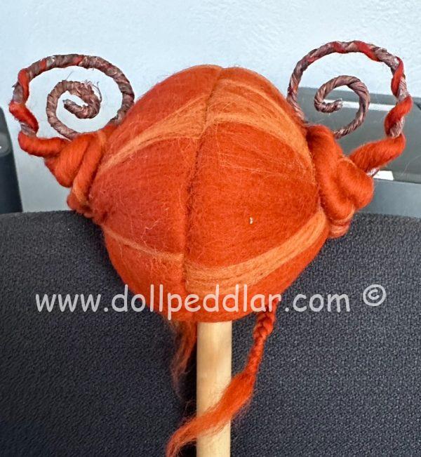 Sculpture Wig  CHILI PEPPER size 8-9 handmade - Image 2