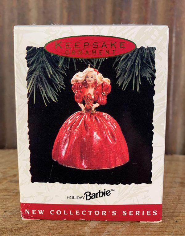 Hallmark Ornament Holiday Barbie 1993 NRFB