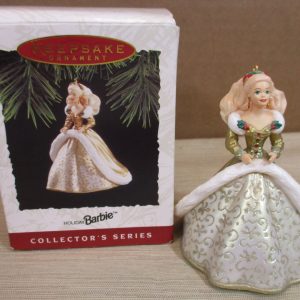 Hallmark Ornament Holiday Barbie 1994