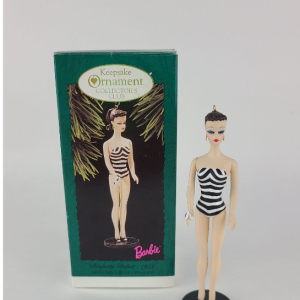 Hallmark Ornament 1959 Debut Collector’s Club Edition Barbie 1995 (Brunette)