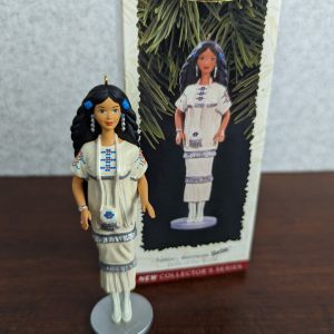 Hallmark Ornament Native American Barbie 1996