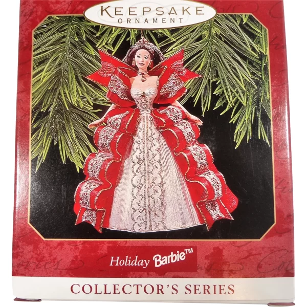 Hallmark Ornament Holiday Barbie 1997 NRFB