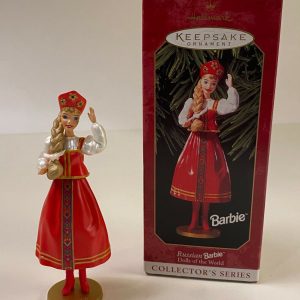 Hallmark Ornament Russian Barbie 1999
