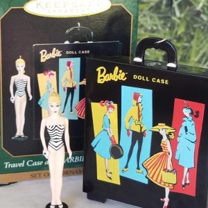 Hallmark Ornament Travel Case Barbie 1999