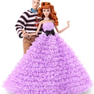 JHDFashiondoll Special Day: Greeting & Happy Holiday Gina (LAVENDAR DRESS) & Yuki Adonis Giftset NEW IN STOCK LE500