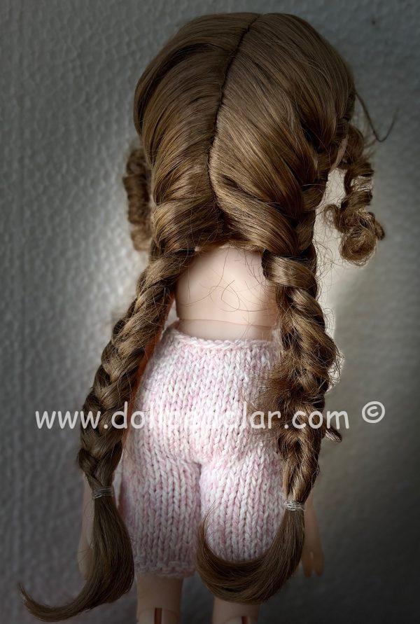 Braids  Very thick braids Wig (Warm Brown) Size 7-8 - Image 2